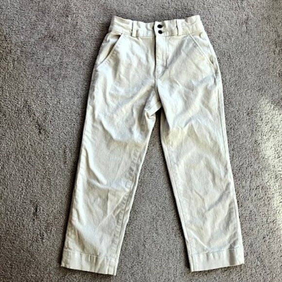 Everlane The Straight Leg Crop Pants Women Size 4 - Picture 1 of 5